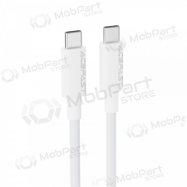 USB kabel Acefast C18-03 60W USB-C to USB-C 1.2m hvit