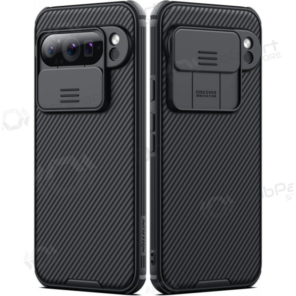 Google Pixel 7 deksel „Nillkin CamShield Pro“ (svart) Google Pixel 7 deksel „Nillkin CamShield Pro“ (svart)