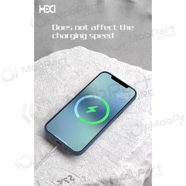 Samsung Galaxy S24-deksel - HDD Silicone MagSafe Case (mørkegrå)