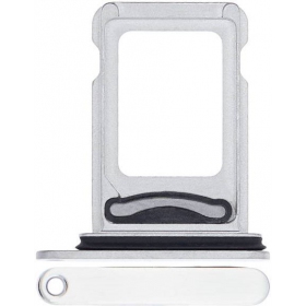 Apple iPhone 13 Pro / 13 Pro Max SIM kortholder (DUAL) (sølvgrå)