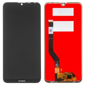 Huawei Y7 / Y7 PRO / Y7 Prime 2019 skjerm (svart) - Premium