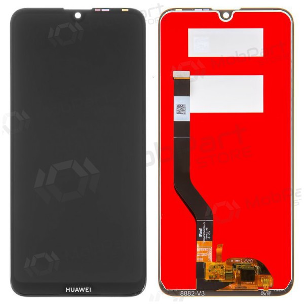 Huawei Y7 / Y7 PRO / Y7 Prime 2019 skjerm (svart) - Premium
