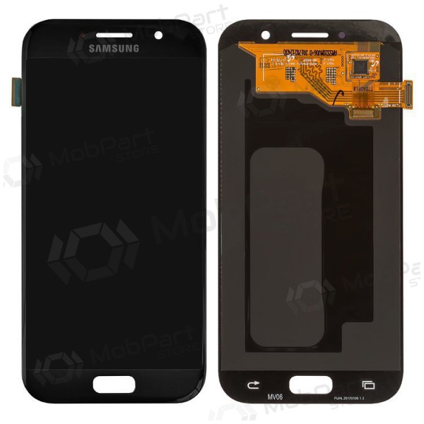 Samsung A520F Galaxy A5 (2017) skjerm (svart) (OLED)