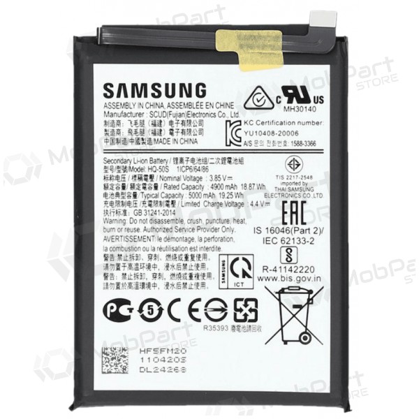 Samsung Galaxy A02s, A03, A03s batteri, akkumulator (original)