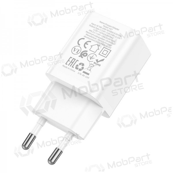 Lader buitinis Hoco N27 Innovative PD20W hvit