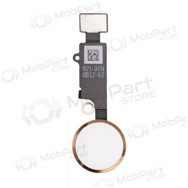 Apple iPhone 7 / iPhone 7 Plus HOME knapp flex kabel-kontakt (gyllent) (not working pushing and touch id) (Cosmetic Fix Only)