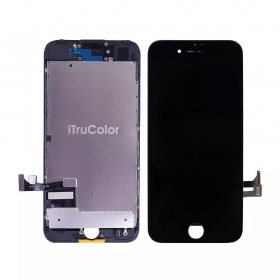 Apple iPhone 7 skjerm (svart) (Premium)