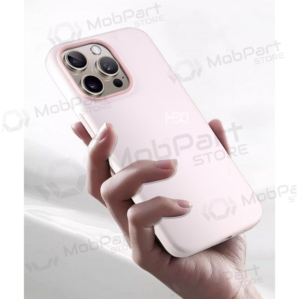 Deksel / etui HDD Silicone MagSafe Case Apple iPhone 16 rosa