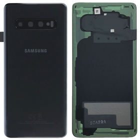 Samsung G973 Galaxy S10 bakside svart (Prism Black) (service pack) (original)