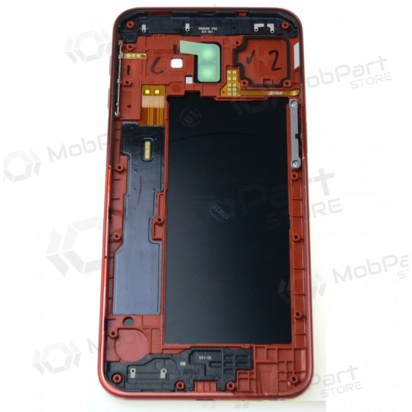 Samsung J610 Galaxy J6+ 2018 bakside (rød)