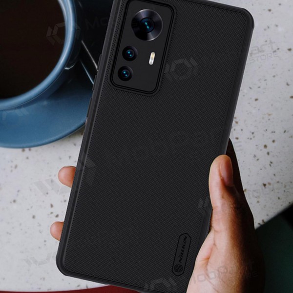 Xiaomi Redmi Note 12 / Note 12 4G deksel „Nillkin Frosted Shield“ (svart) Xiaomi Redmi Note 12 / Note 12 4G deksel „Nillkin Frosted Shield“ (svart)