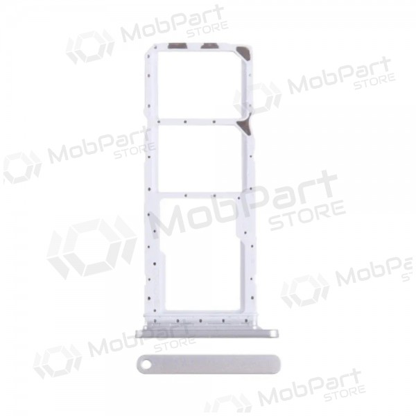 Samsung Galaxy A05S 2023 SIM kortholder (sølvgrå) (service pack) (original) Samsung Galaxy A05S 2023 SIM kortholder (sølvgrå) (service pack) (original)