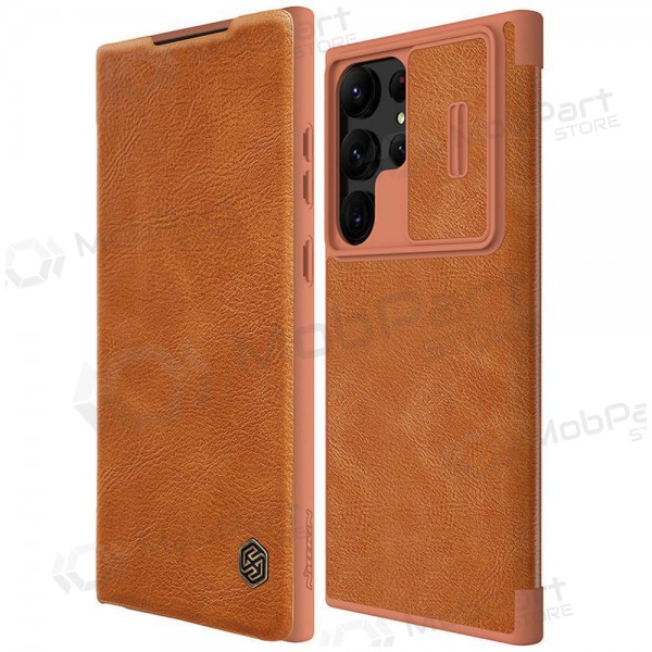 Samsung Galaxy S23 FE deksel „Nillkin Leather“ (brun)