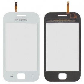 Samsung s6802 berøringssensitivt glass (hvit)