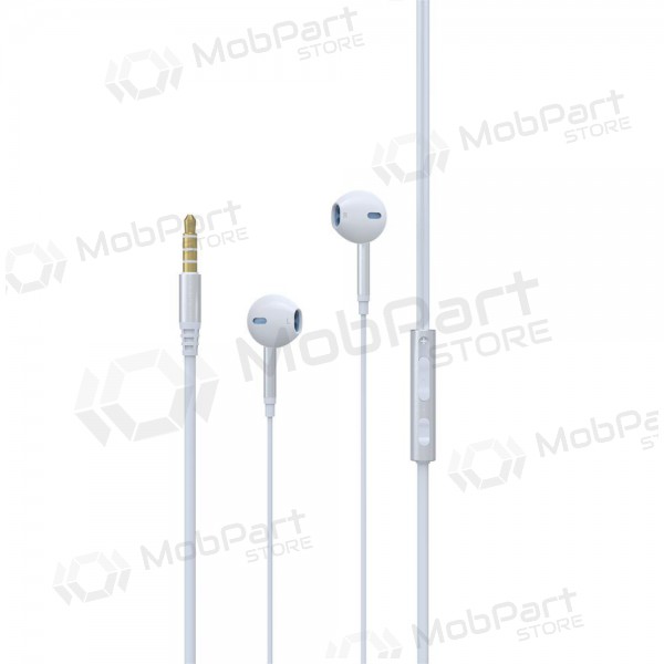 Hodetelefoner / ørepropper Devia Pure Sound 3,5mm (hvitt)