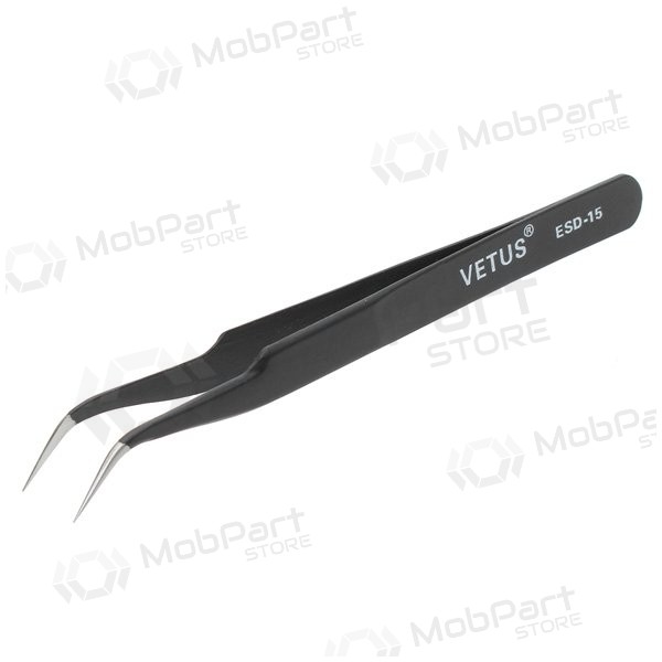 Pinsett i metall ESD-15