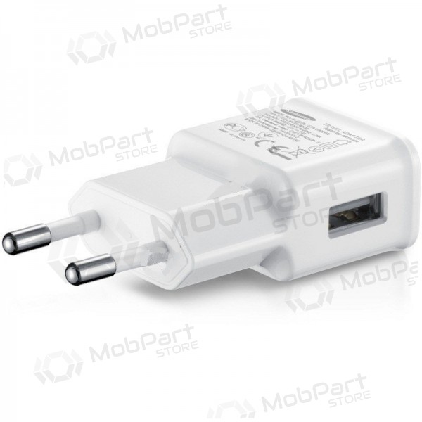 Samsung G900F Galaxy S5 / N9005 Note 3 USB (2A) lader (hvit)