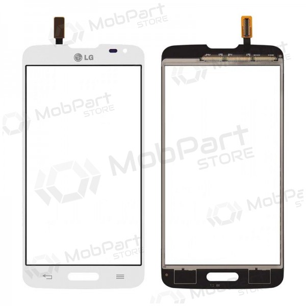 LG D405 L90 / D415 L90 berøringssensitivt glass (hvit)