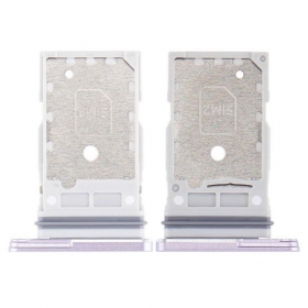 Samsung G990 Galaxy S21 FE SIM kortholder (levandos) (service pack) (original)
