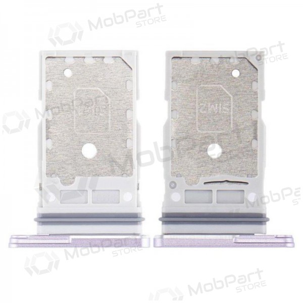 Samsung G990 Galaxy S21 FE SIM kortholder (levandos) (service pack) (original)