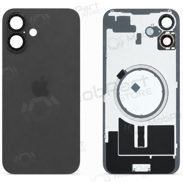 Apple iPhone 16 bakdeksel (svart) (Premium)