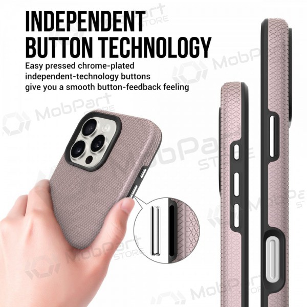 Apple iPhone 16 deksel „Perfectionists“ (rožinio aukso) Apple iPhone 16 deksel „Perfectionists“ (rožinio aukso)