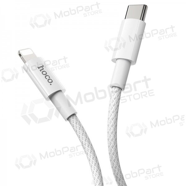 Lightning-kabel Hoco X56 USB-C til Lightning 1 m PD hvit