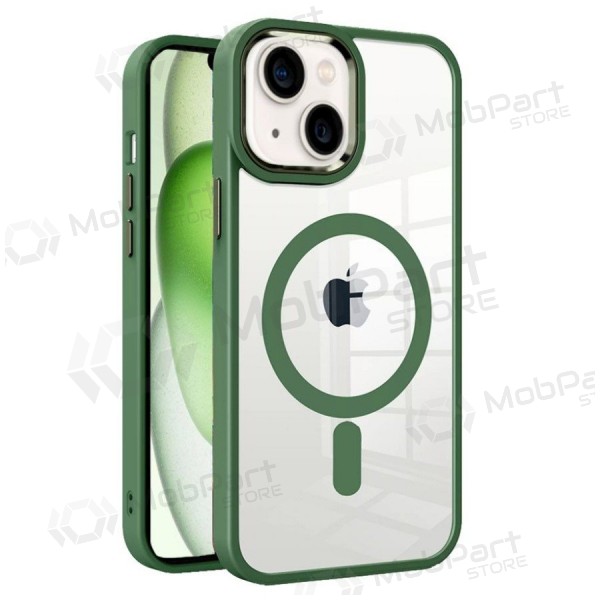 Apple iPhone 14 Plus deksel - Premium Mag Cover (grønn)