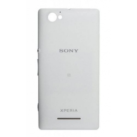 Sony Xperia M bakside (hvit) (brukt grade A, original)