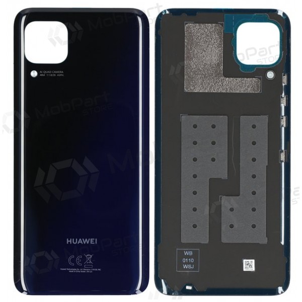 Huawei P40 Lite bakside (svart) (service pack) (original)