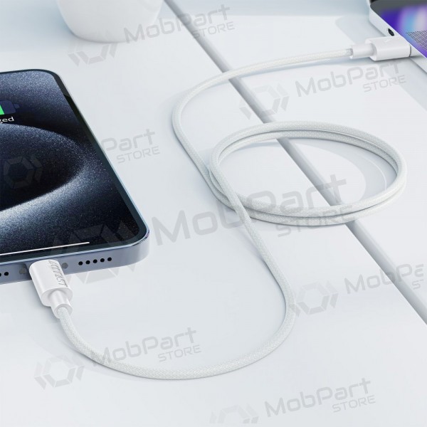 USB kabel Acefast C18-04 USB-A to USB-C 1.2m hvit