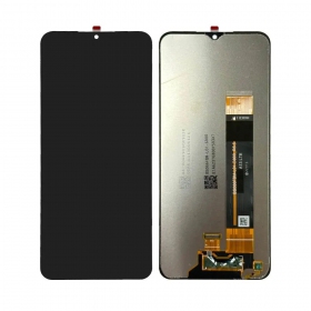 Ekranas Samsung A135 A13 4G 2022 su lietimui jautriu stikliuku Black ORG