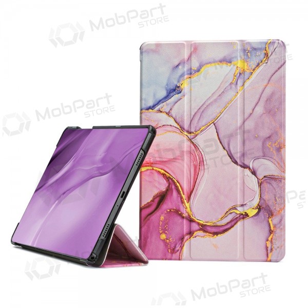 Samsung Galaxy Tab A9+, Tab A11+ deksel - Smart Leather (marble)