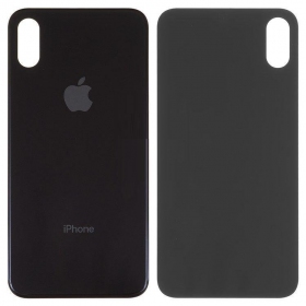 Apple iPhone XS bakside grå (space grey) (bigger hole for camera)