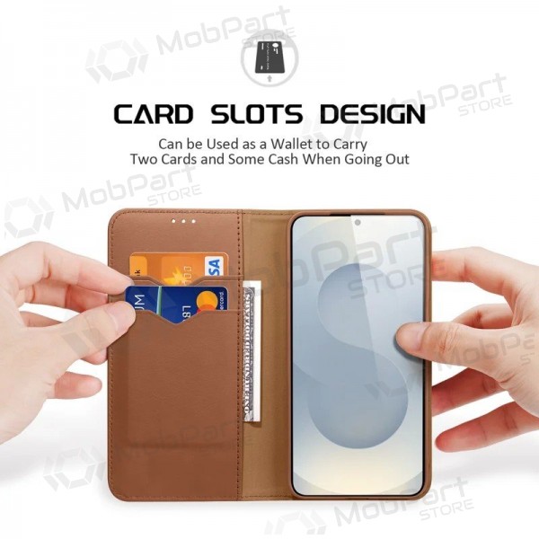Samsung Galaxy S25 Edge deksel - Dux Ducis Hivo (brun)