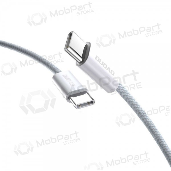 USB-C-kabel Dudao L6C USB-C til USB-C 1 m 60 W hvit