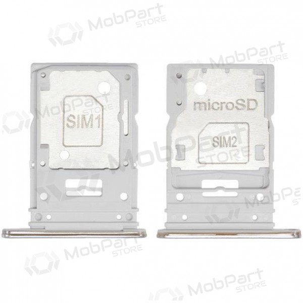 Samsung A536 Galaxy A53 5G SIM kortholder (hvit) (service pack) (original) Samsung A536 Galaxy A53 5G SIM kortholder (hvit) (service pack) (original)