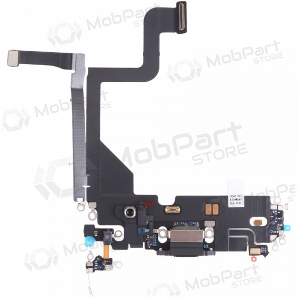 Apple iPhone 13 Pro ladeport og mikrofonkontakt (svart)