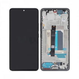 Xiaomi Redmi Note 14 Pro+ 5G skjerm (svart) (med ramme) (original)