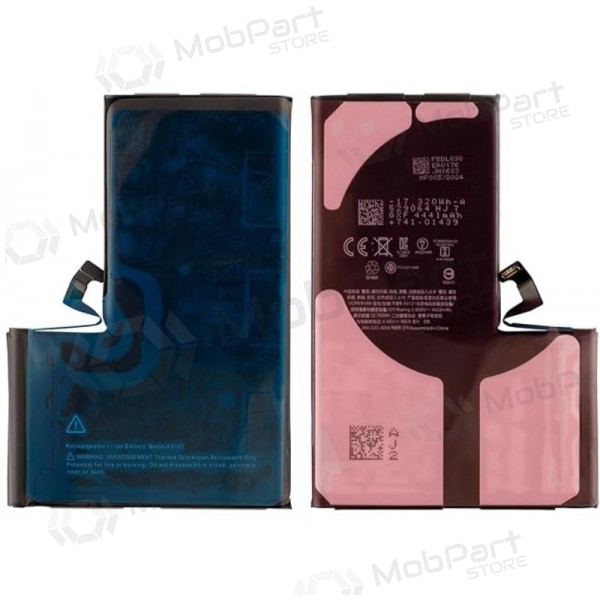 Apple iPhone 15 Pro Max batteri, akkumulator (Self-Diagnosable) (Premium)