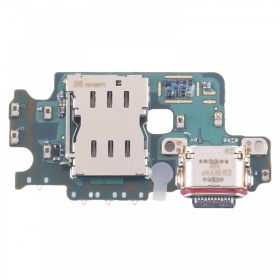Samsung S931 Galaxy S25 ladekontakt og mikrofon med flex (service pack) (original)