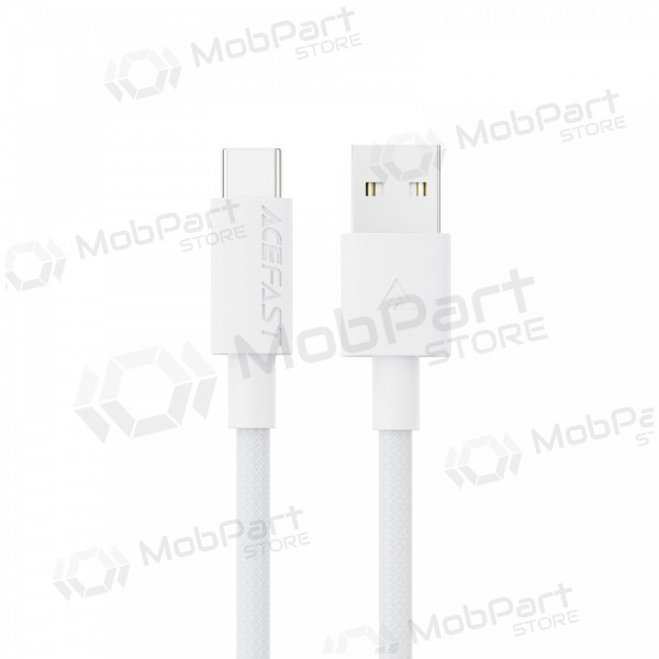 USB kabel Acefast C18-04 USB-A to USB-C 1.2m hvit