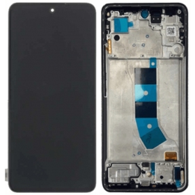 Xiaomi Redmi Note 13 4G skjerm (blå) (med ramme) (original)