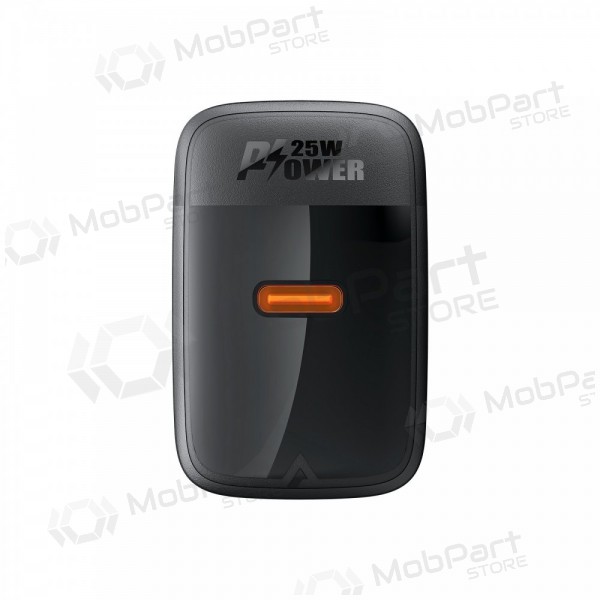 Telefonlader Acefast A104 25 W GaN USB-C svart