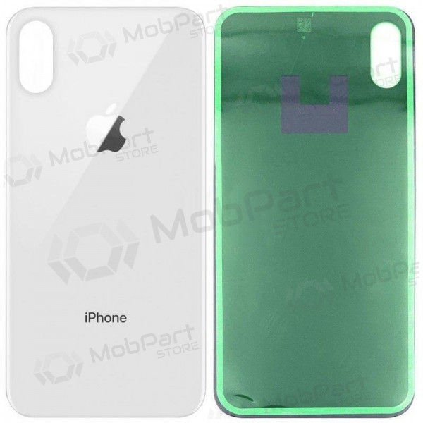 Apple iPhone XS Max bakdeksel (sølv)