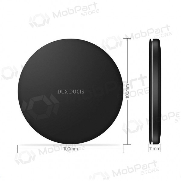 Lader trådløs Dux Ducis C6 15W (svart)