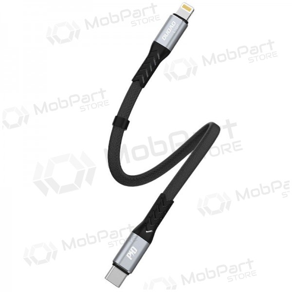 Lightning-kabel Dudao L10P USB-C til Lightning 0.23 m 20 W svart
