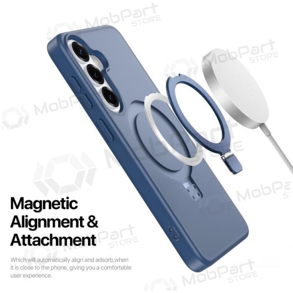 Samsung Galaxy S26 Ultra deksel - Dux Ducis Yind Magnetic Stand (mørkeblå)