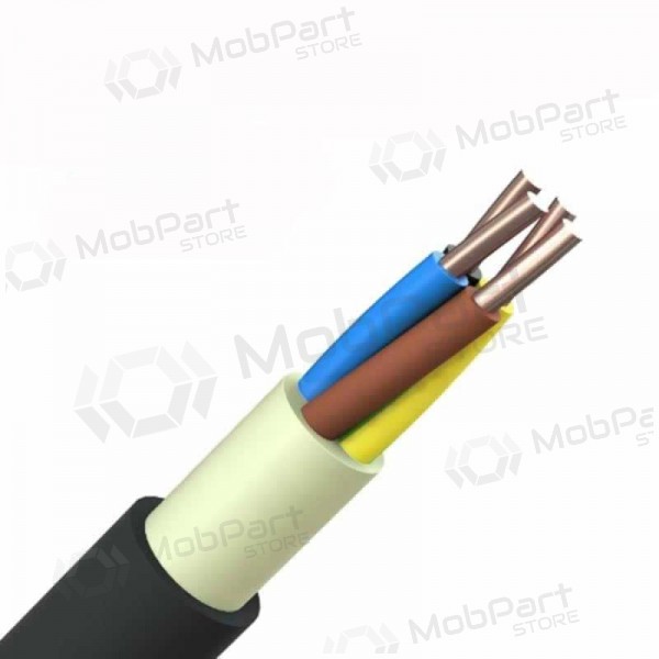 N2XH-J 3x1.5 kabel ELPAR (halogenfri, massiv, 1m)