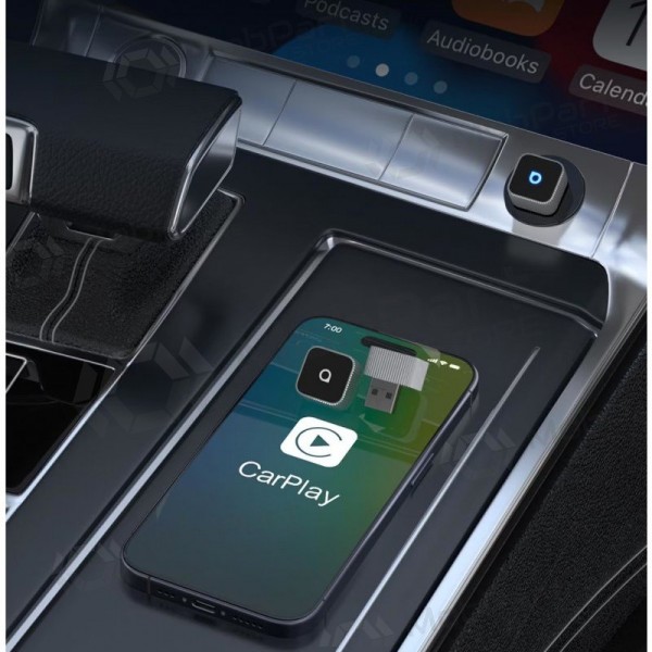 Trådløs CarPlay / Android Auto-adapter Ottocast Mini Cube CP88-T2 sølv